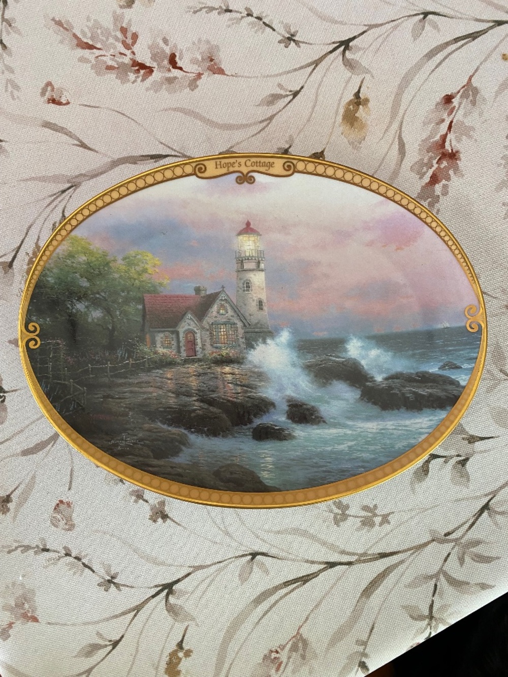 Vintage Thomas Kinkade “Hope’s Cottage”